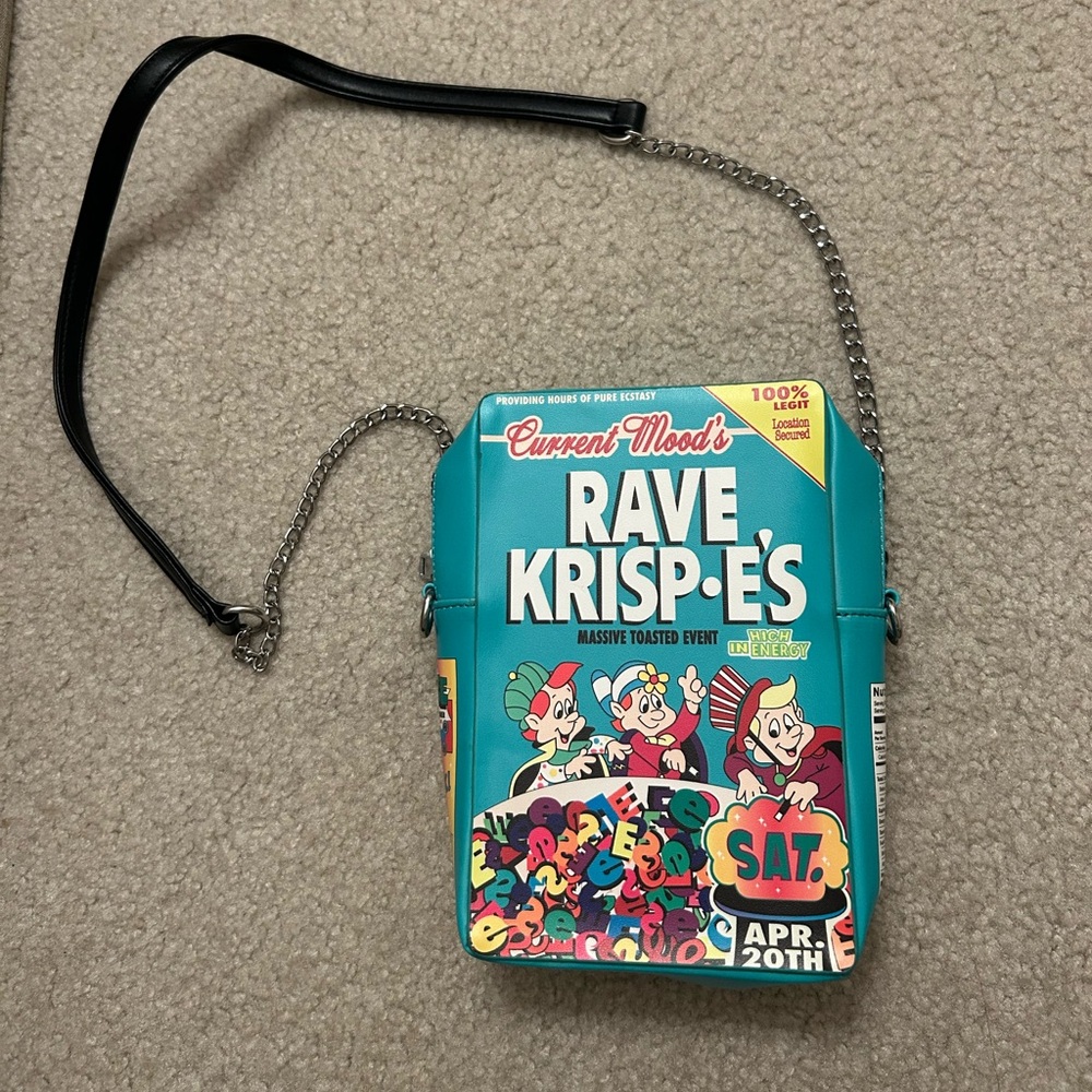 Dolls kill Rave Krisp-Es Crossbody Bag